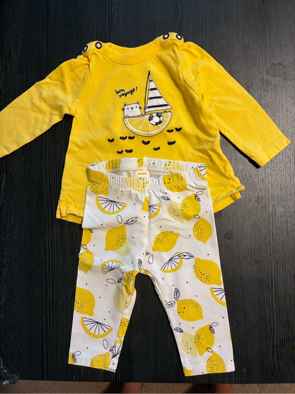 Yellow Baby Outfit